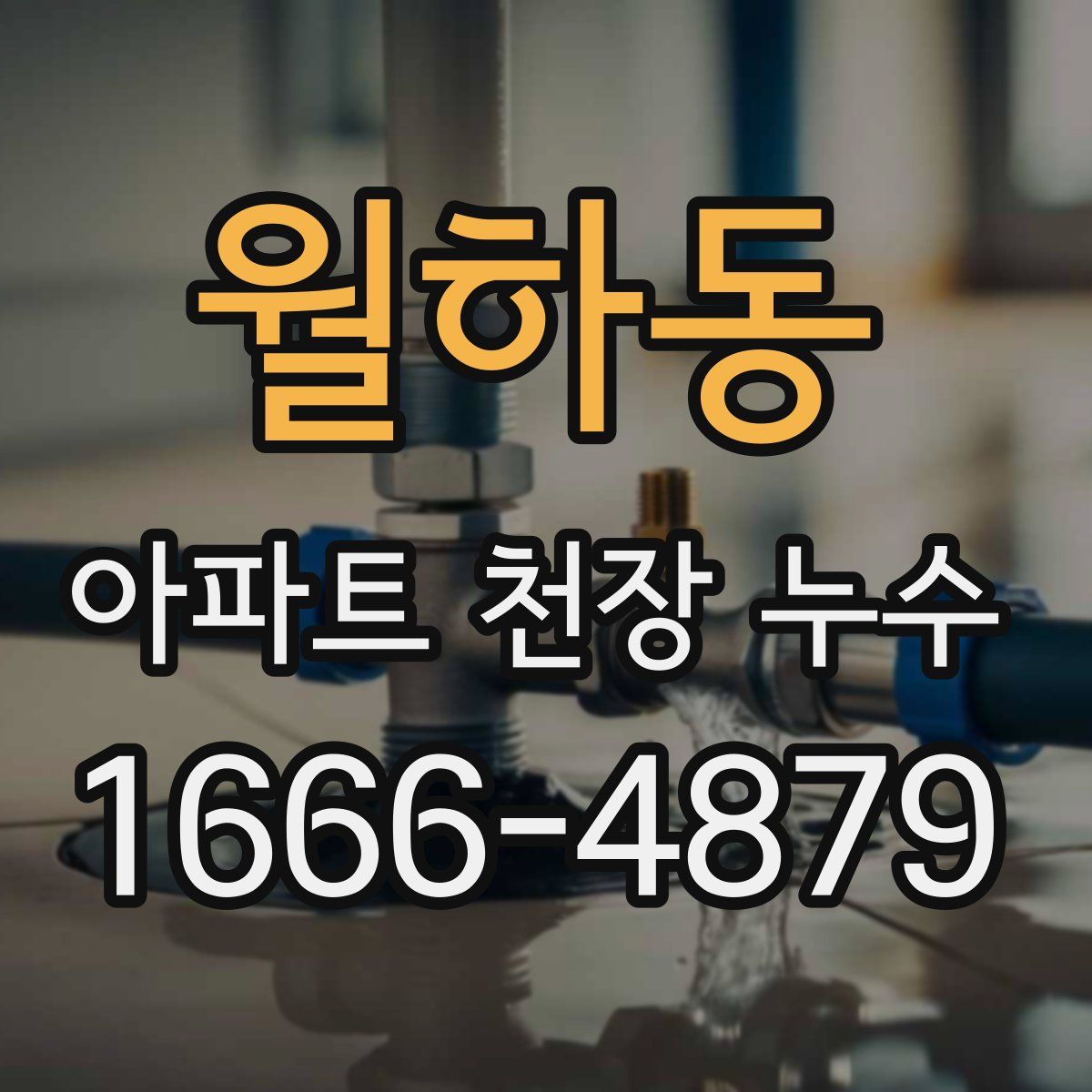 월하동 아파트 천장 누수
