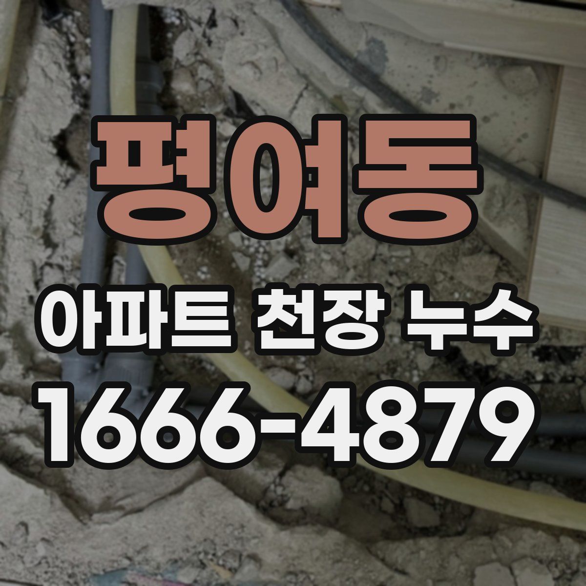 평여동 아파트 천장 누수