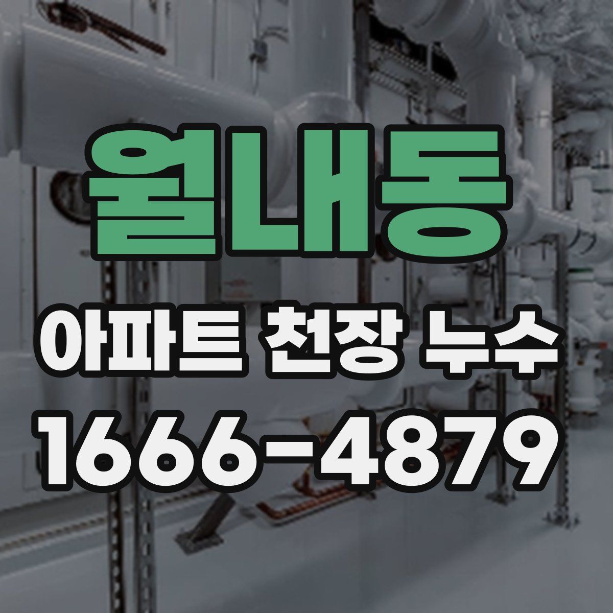 월내동 아파트 천장 누수