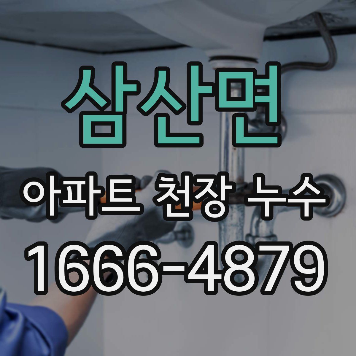 삼산면 아파트 천장 누수