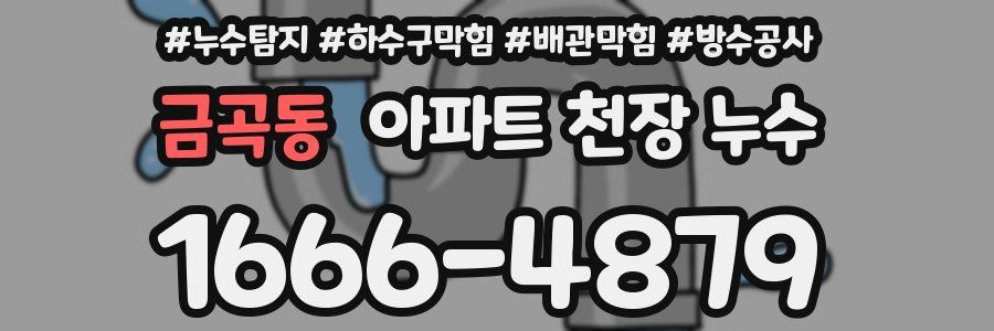 금곡동 아파트 천장 누수