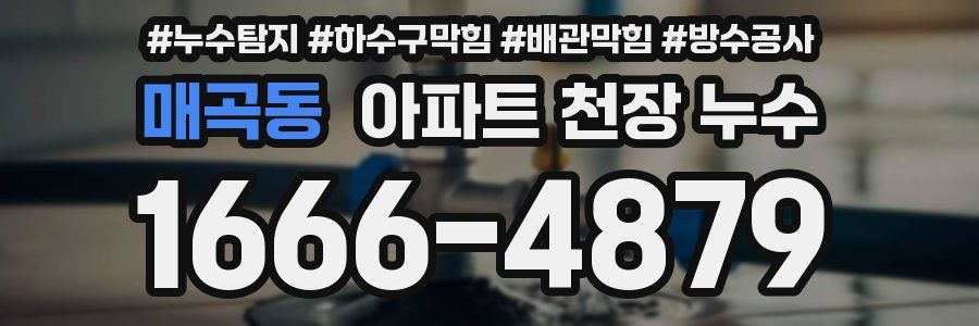 매곡동 아파트 천장 누수
