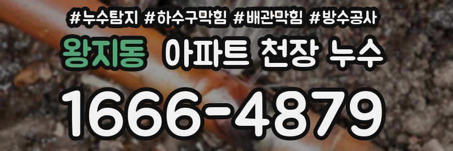 왕지동 아파트 천장 누수