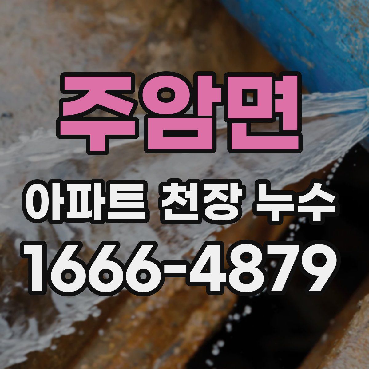주암면 아파트 천장 누수