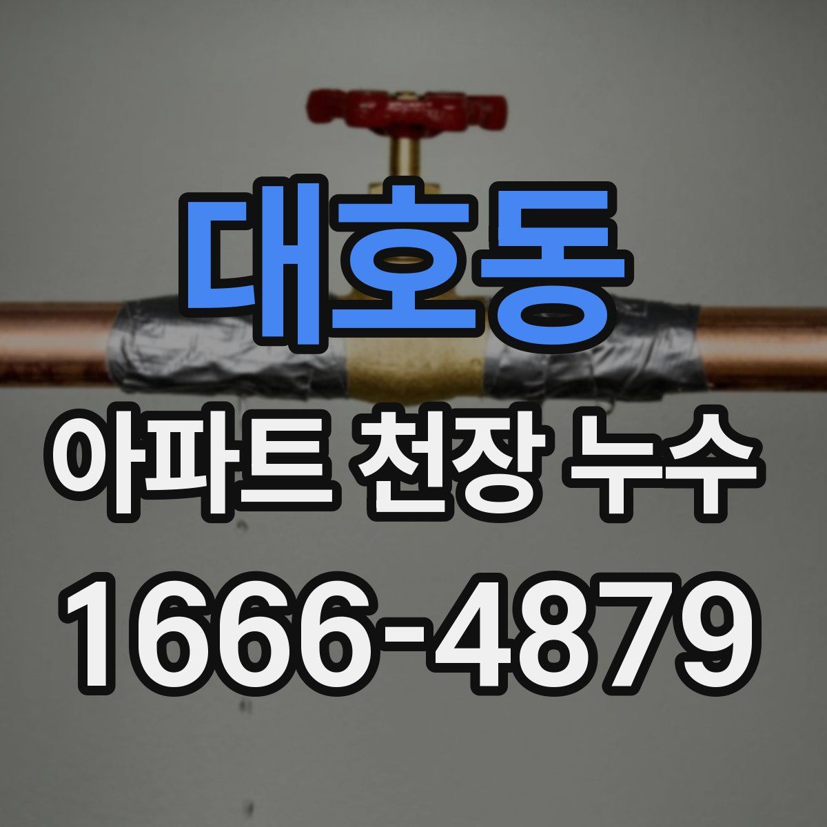 대호동 아파트 천장 누수
