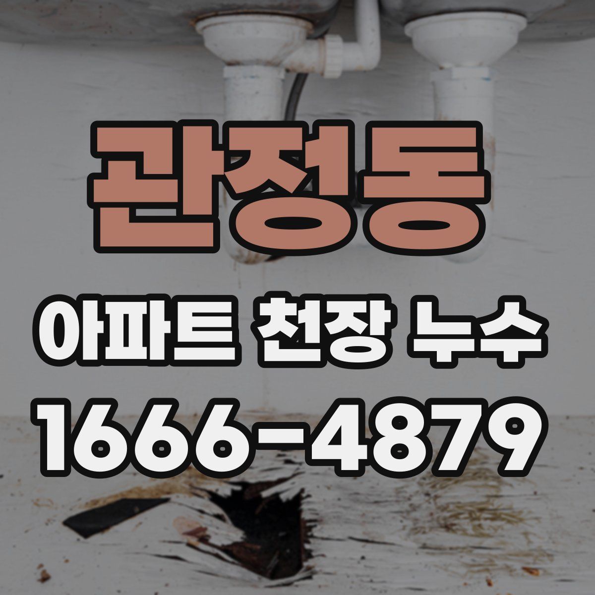 관정동 아파트 천장 누수