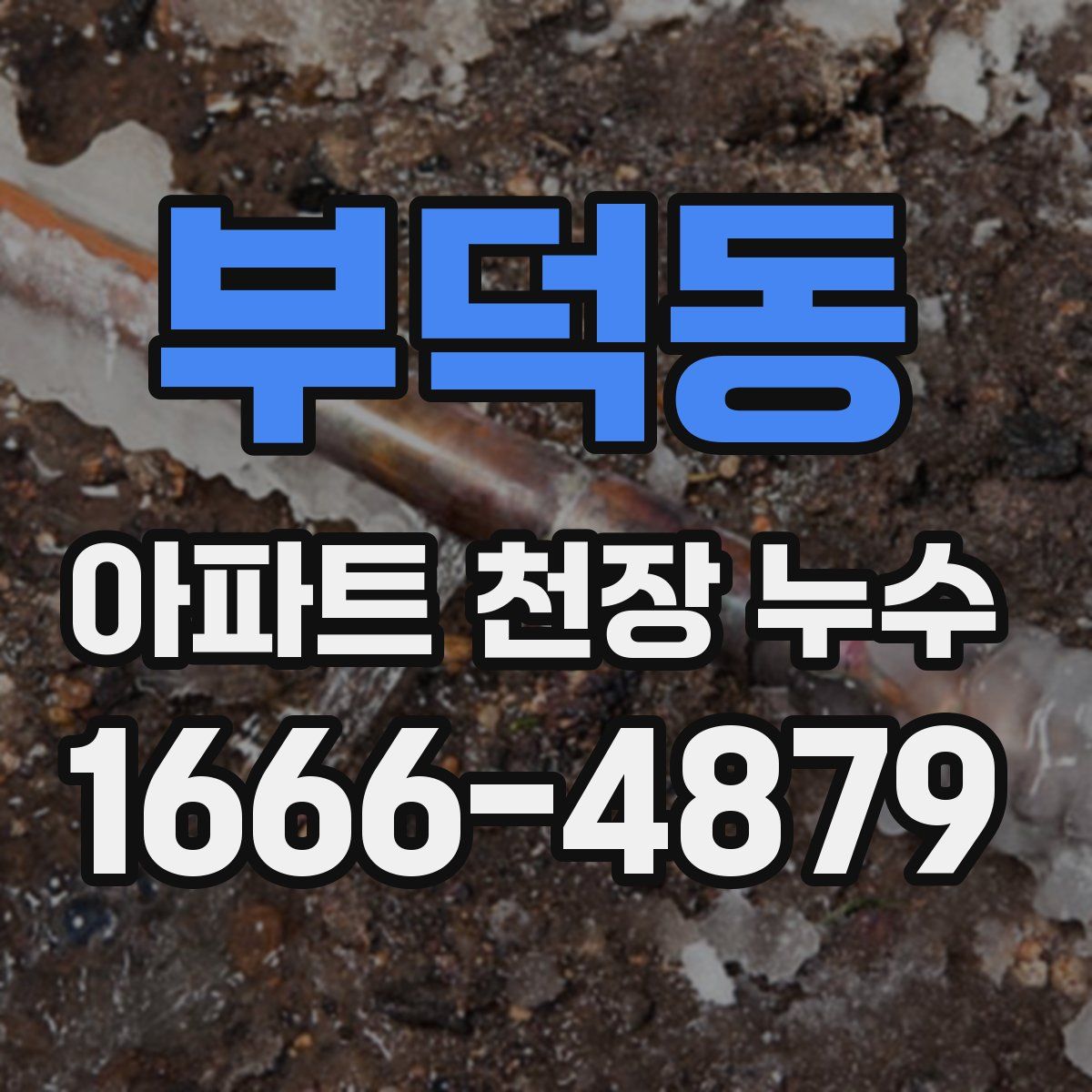 부덕동 아파트 천장 누수