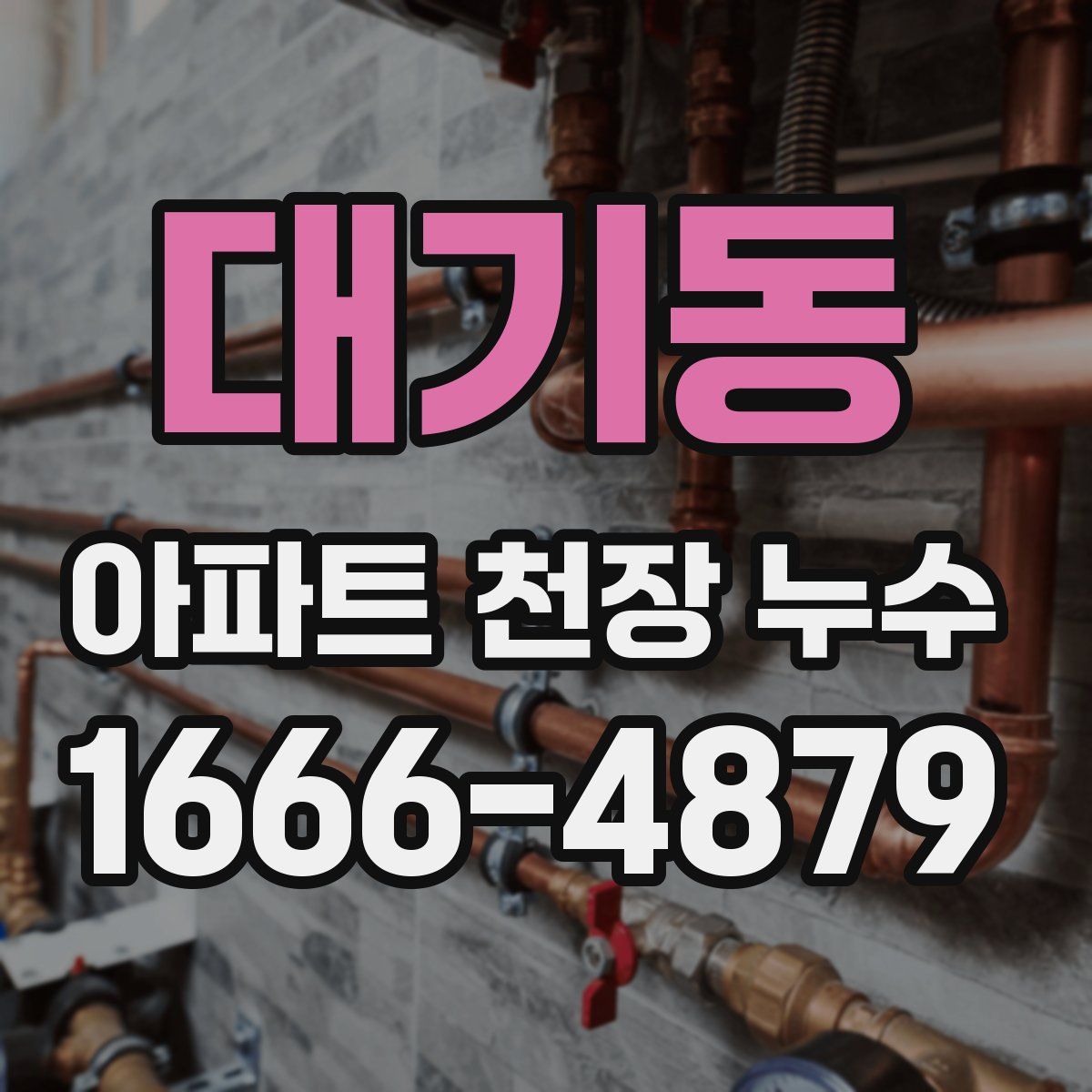 대기동 아파트 천장 누수