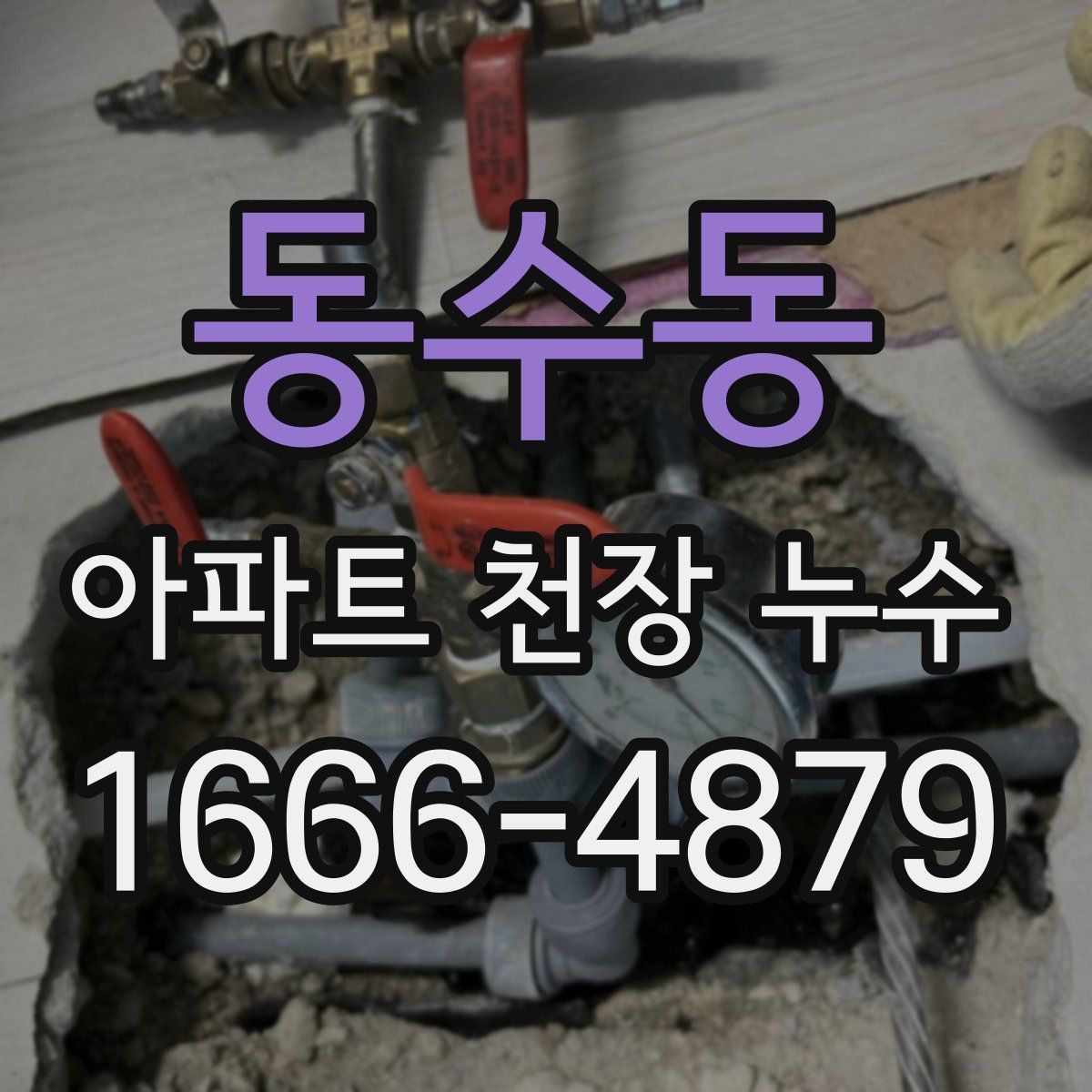 동수동 아파트 천장 누수