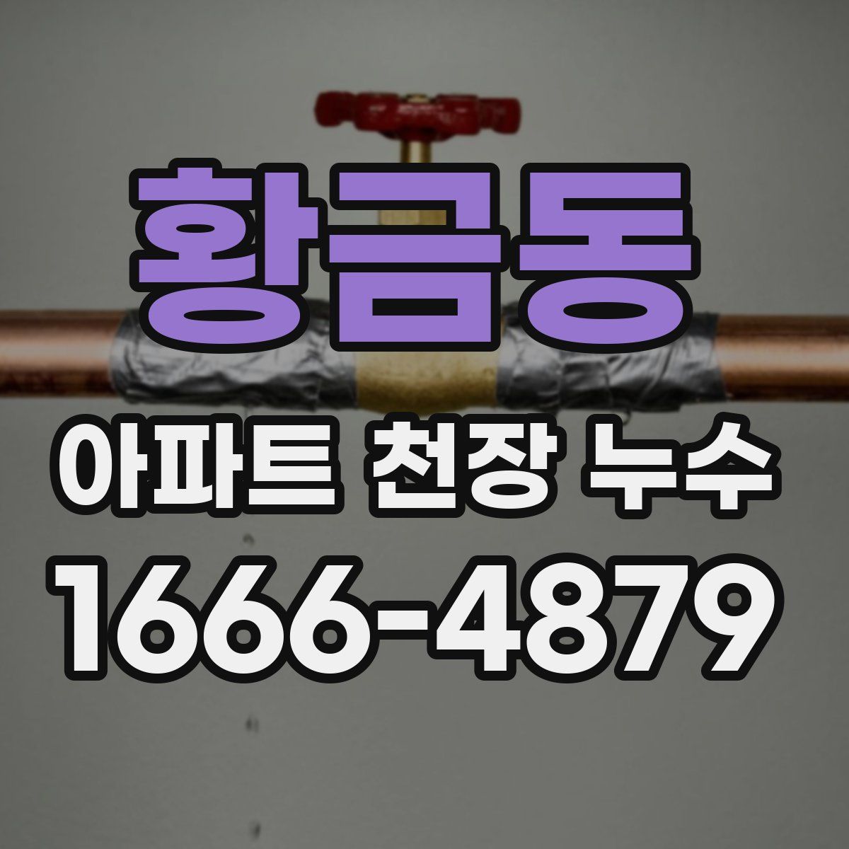 황금동 아파트 천장 누수