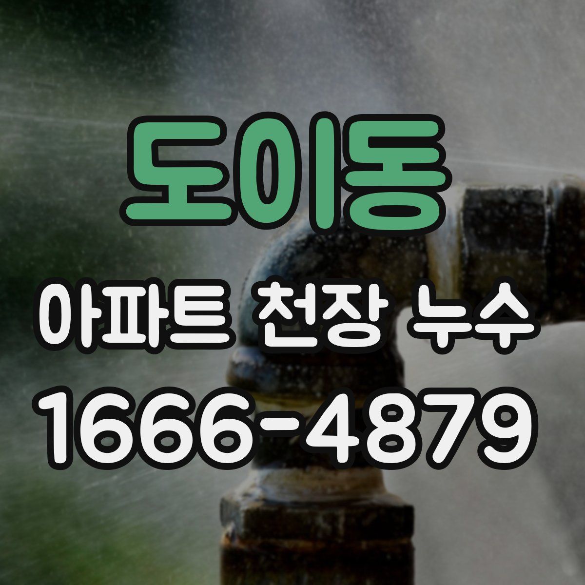 도이동 아파트 천장 누수