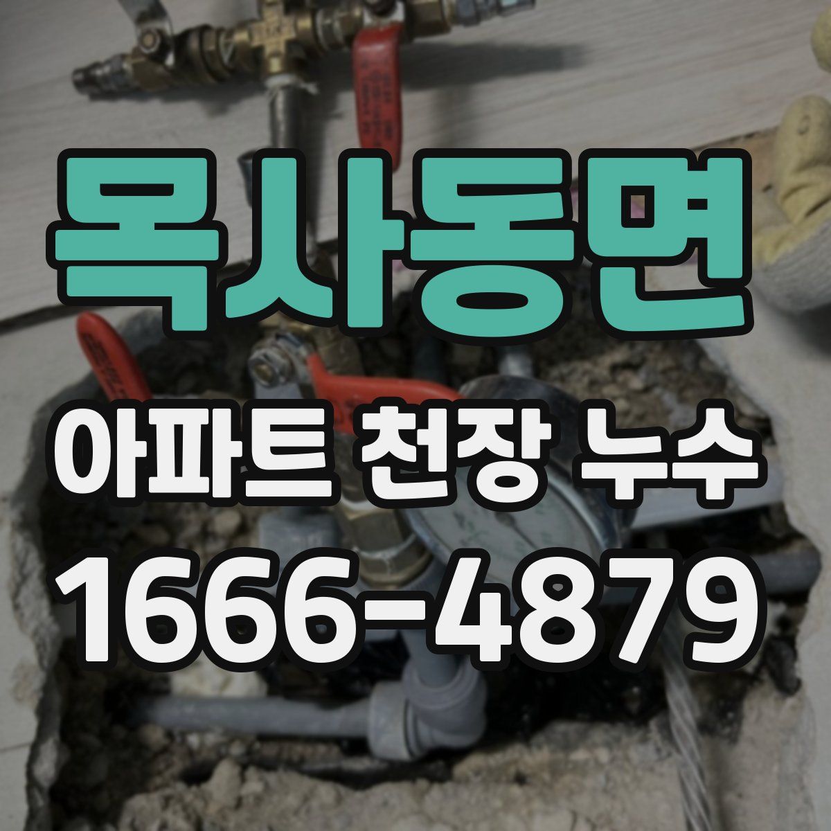 목사동면 아파트 천장 누수