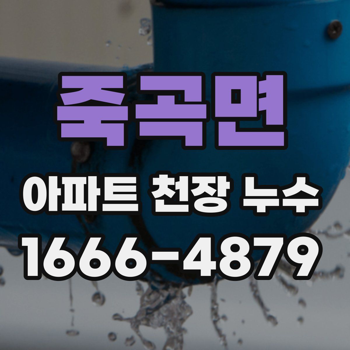 죽곡면 아파트 천장 누수