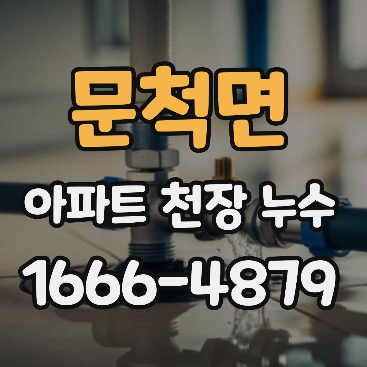 문척면 아파트 천장 누수
