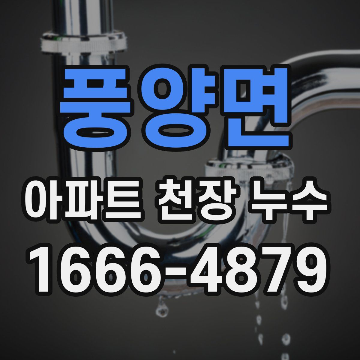 풍양면 아파트 천장 누수