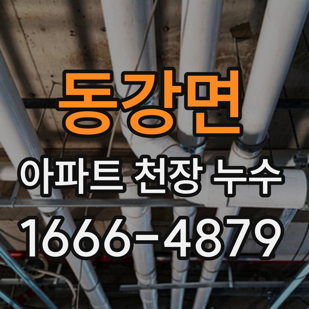 동강면 아파트 천장 누수
