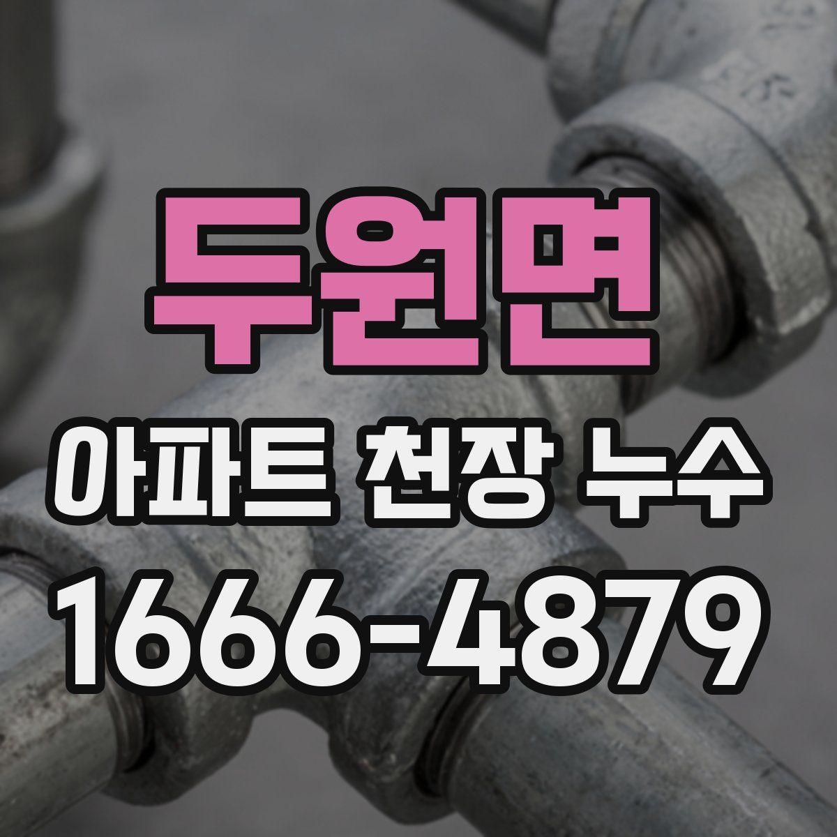 두원면 아파트 천장 누수