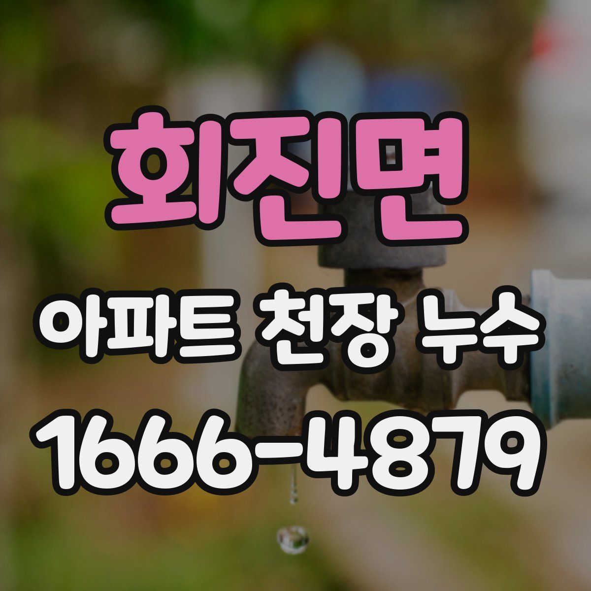 회진면 아파트 천장 누수