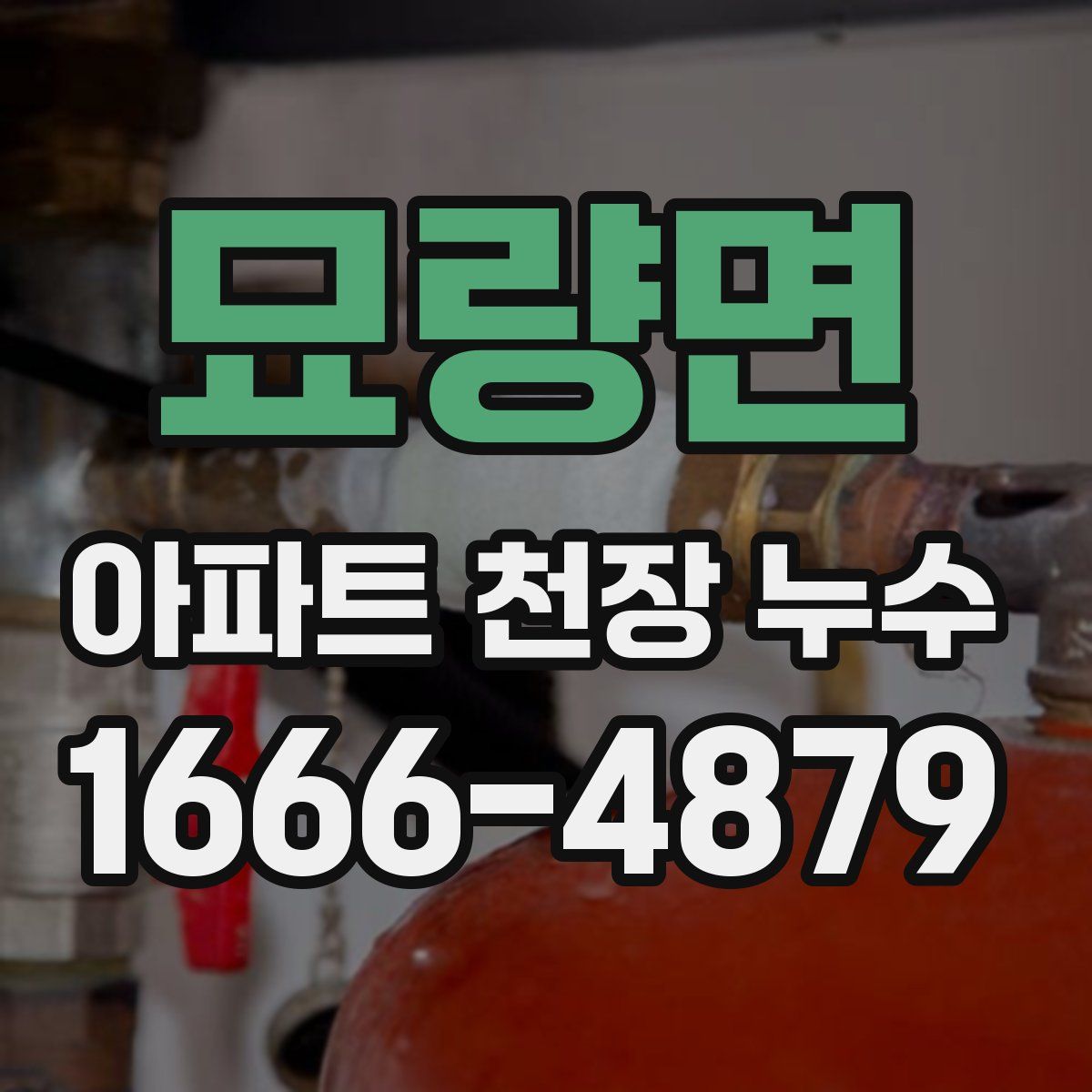 묘량면 아파트 천장 누수