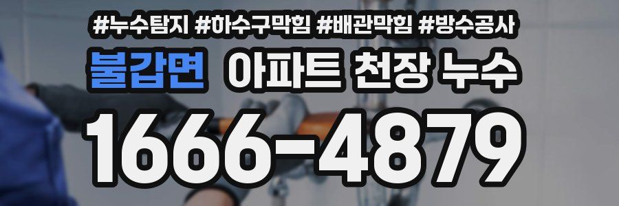 불갑면 아파트 천장 누수