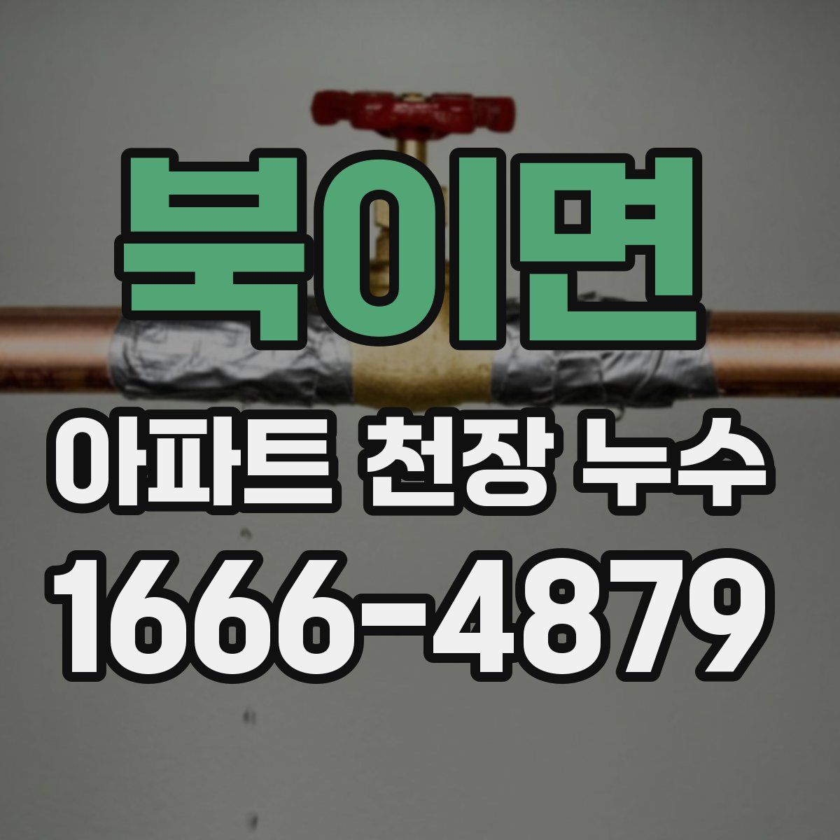 북이면 아파트 천장 누수