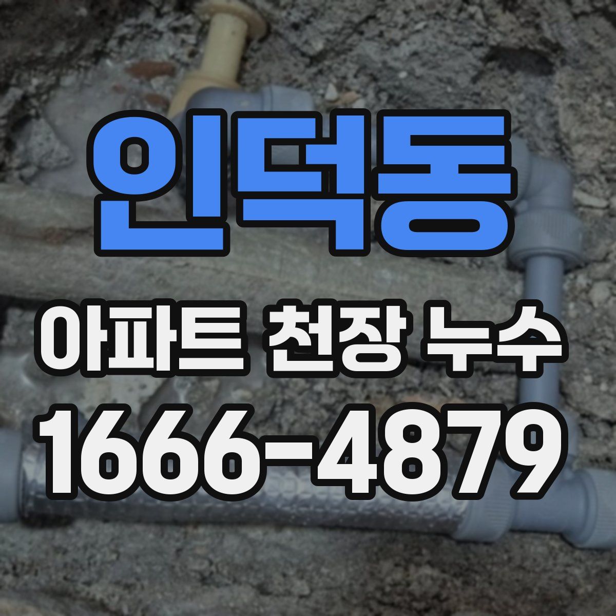 인덕동 아파트 천장 누수