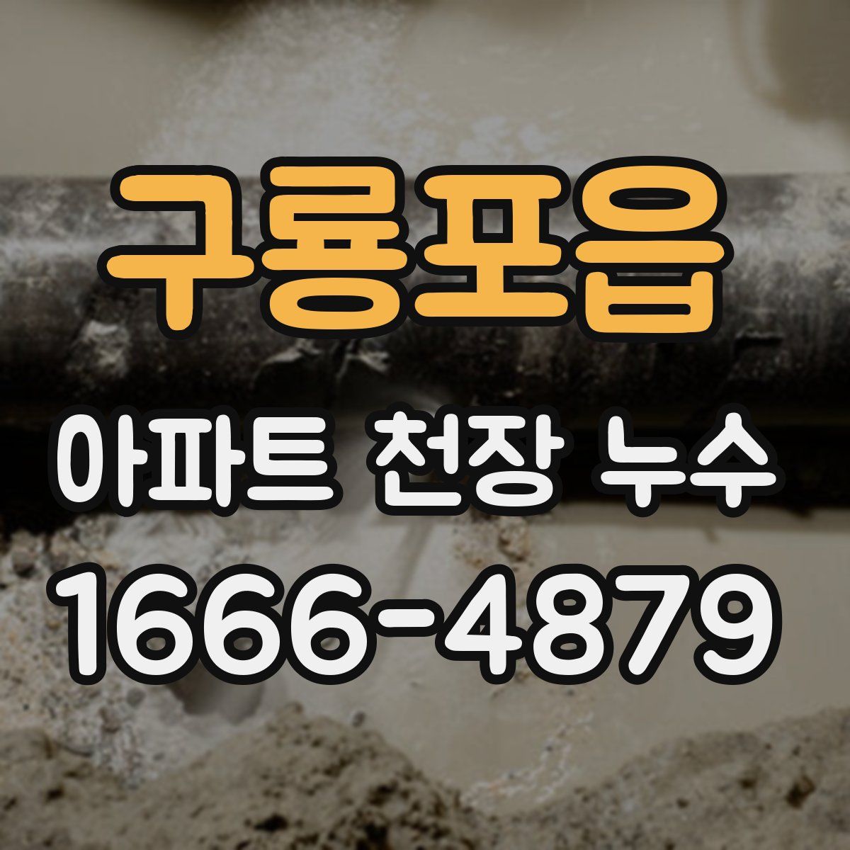 구룡포읍 아파트 천장 누수