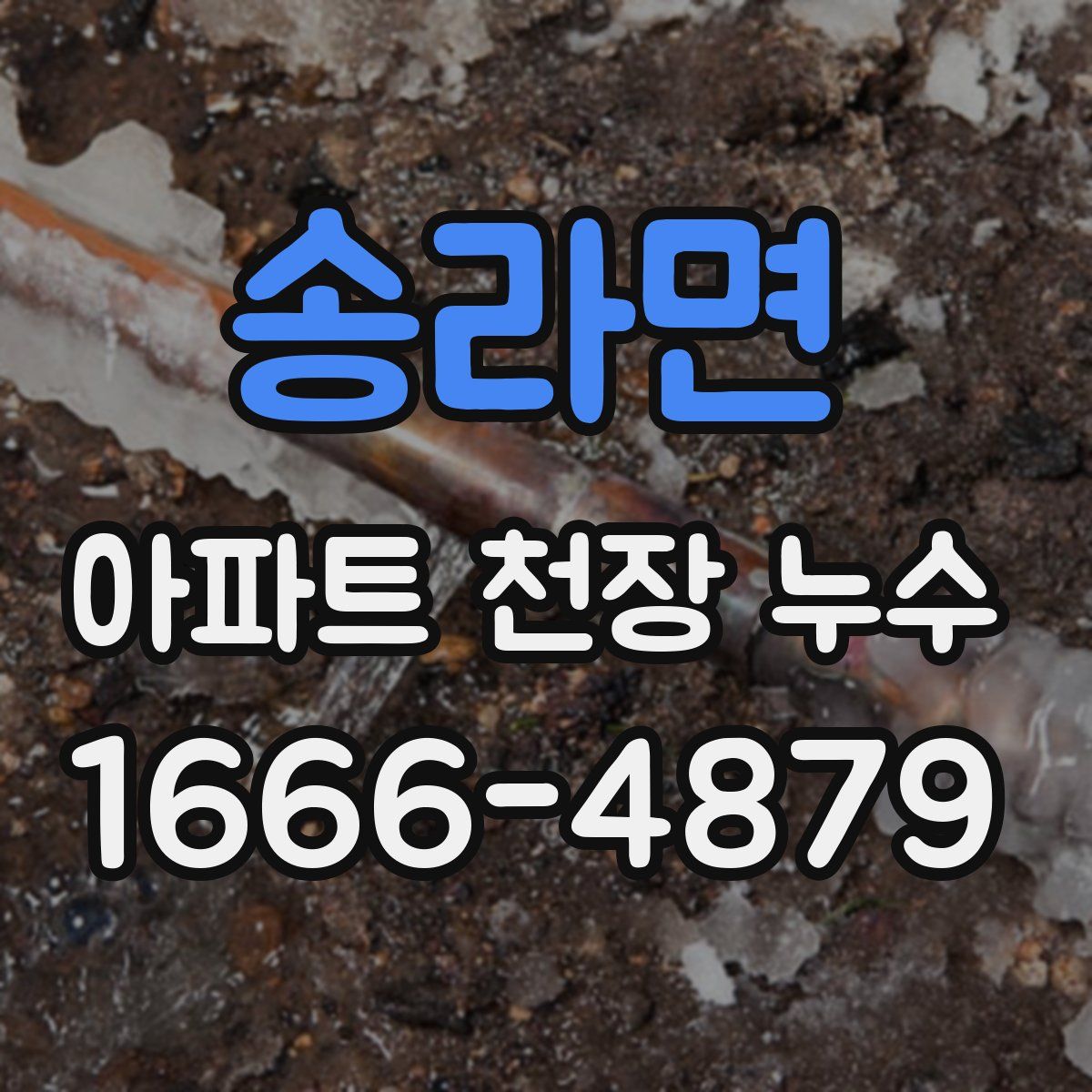 송라면 아파트 천장 누수