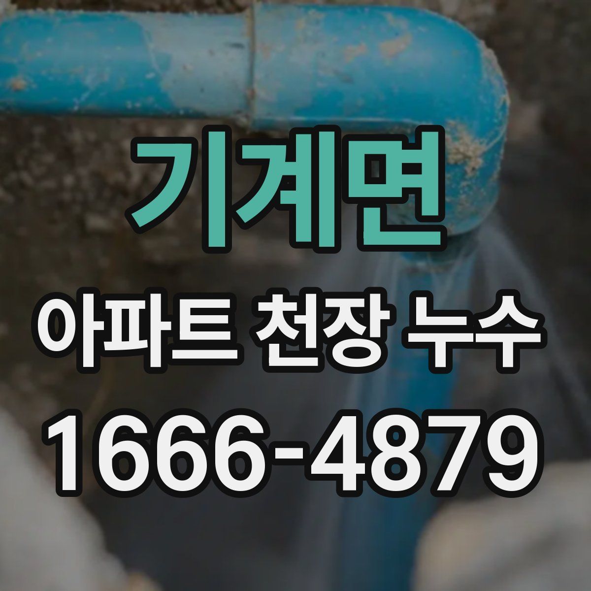 기계면 아파트 천장 누수