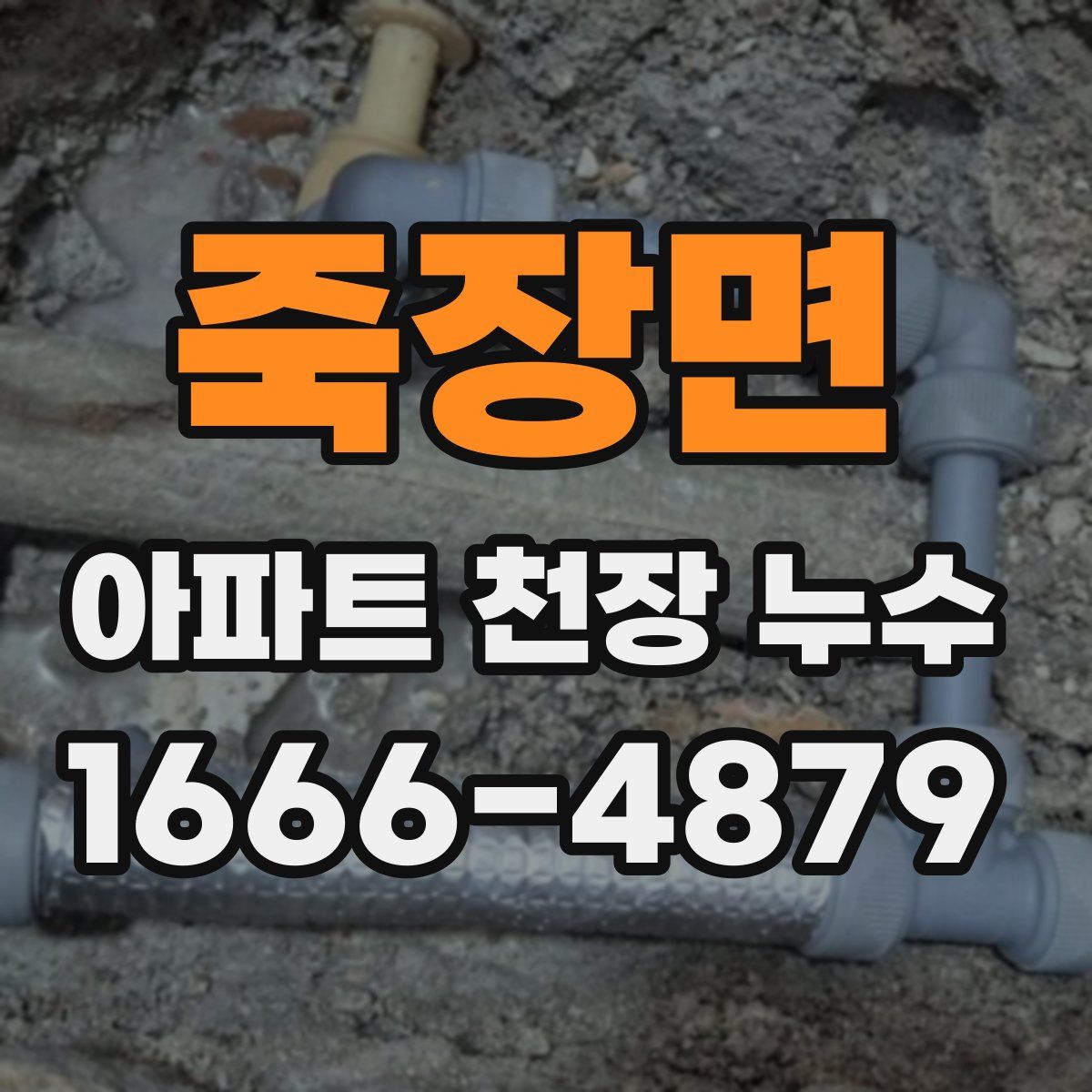 죽장면 아파트 천장 누수