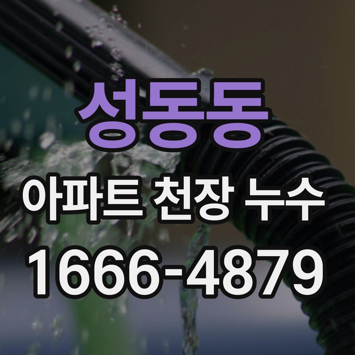 성동동 아파트 천장 누수