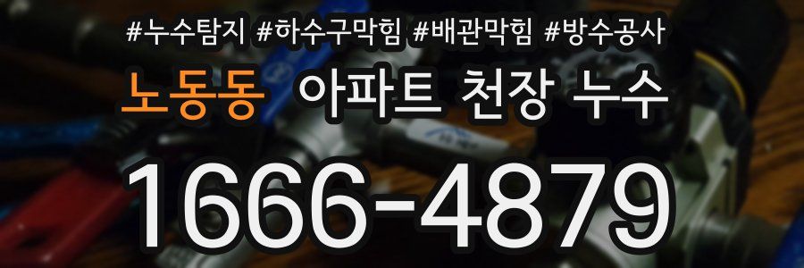 노동동 아파트 천장 누수