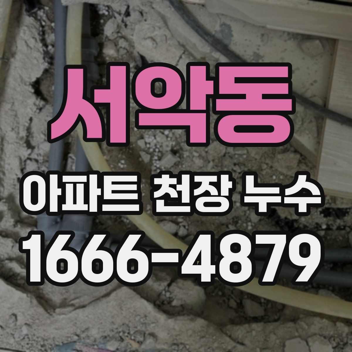 서악동 아파트 천장 누수