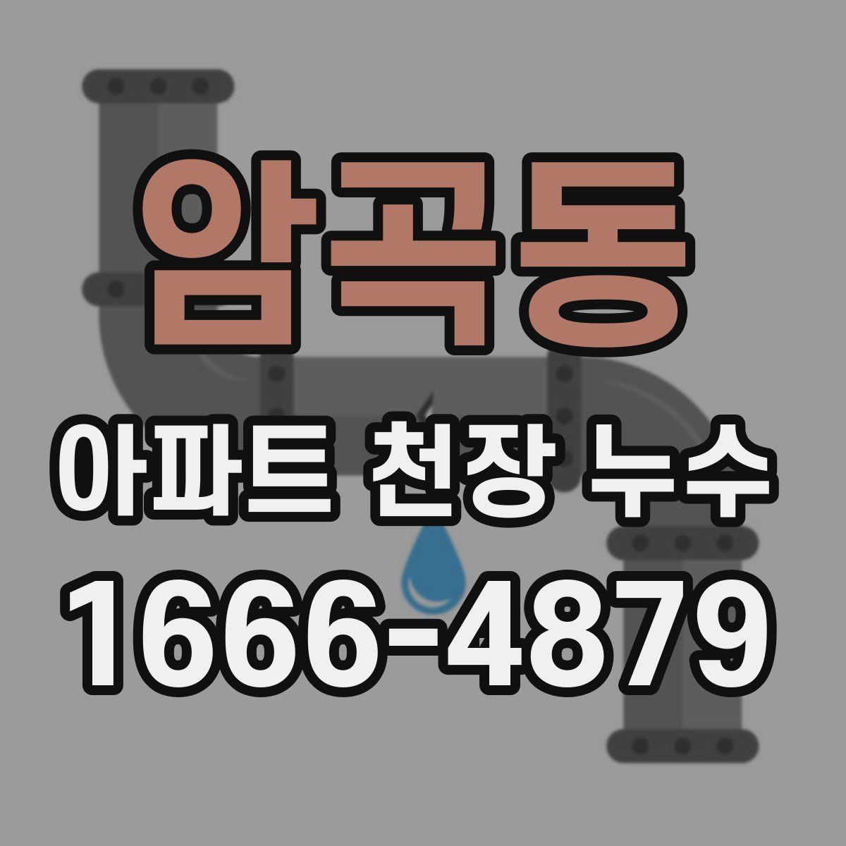 암곡동 아파트 천장 누수