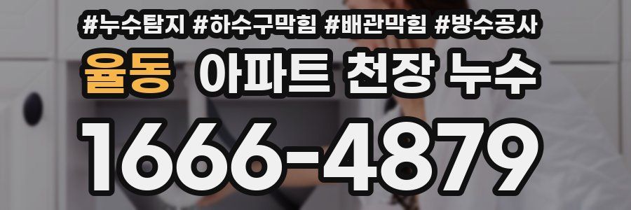 율동 아파트 천장 누수