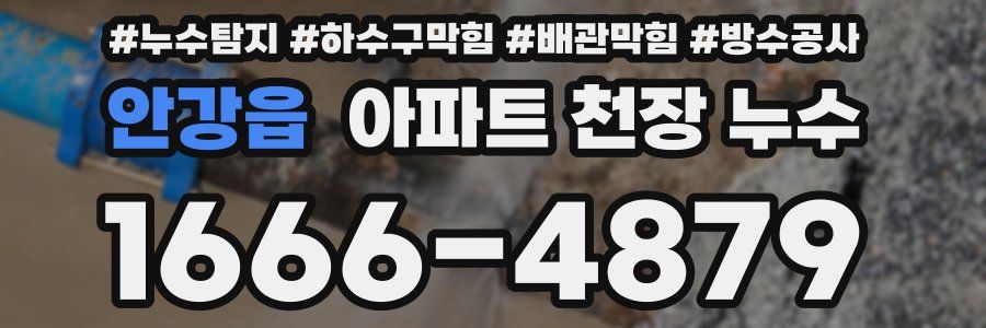안강읍 아파트 천장 누수
