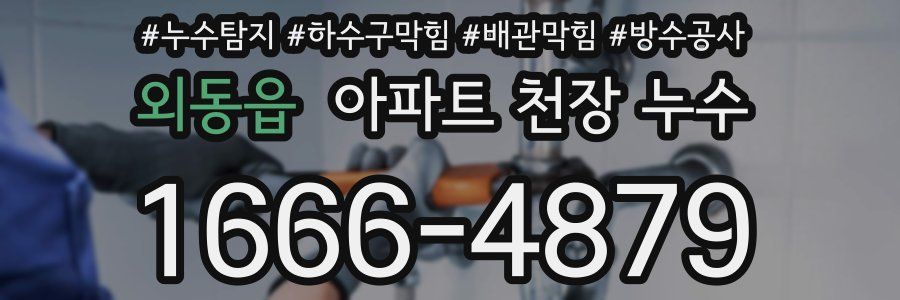 외동읍 아파트 천장 누수