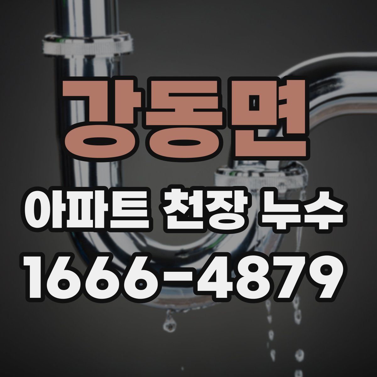강동면 아파트 천장 누수