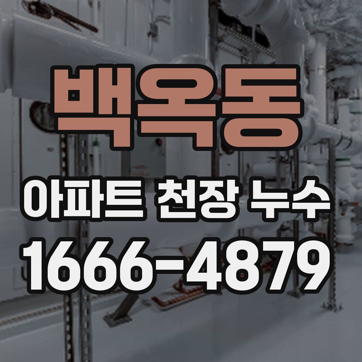 백옥동 아파트 천장 누수