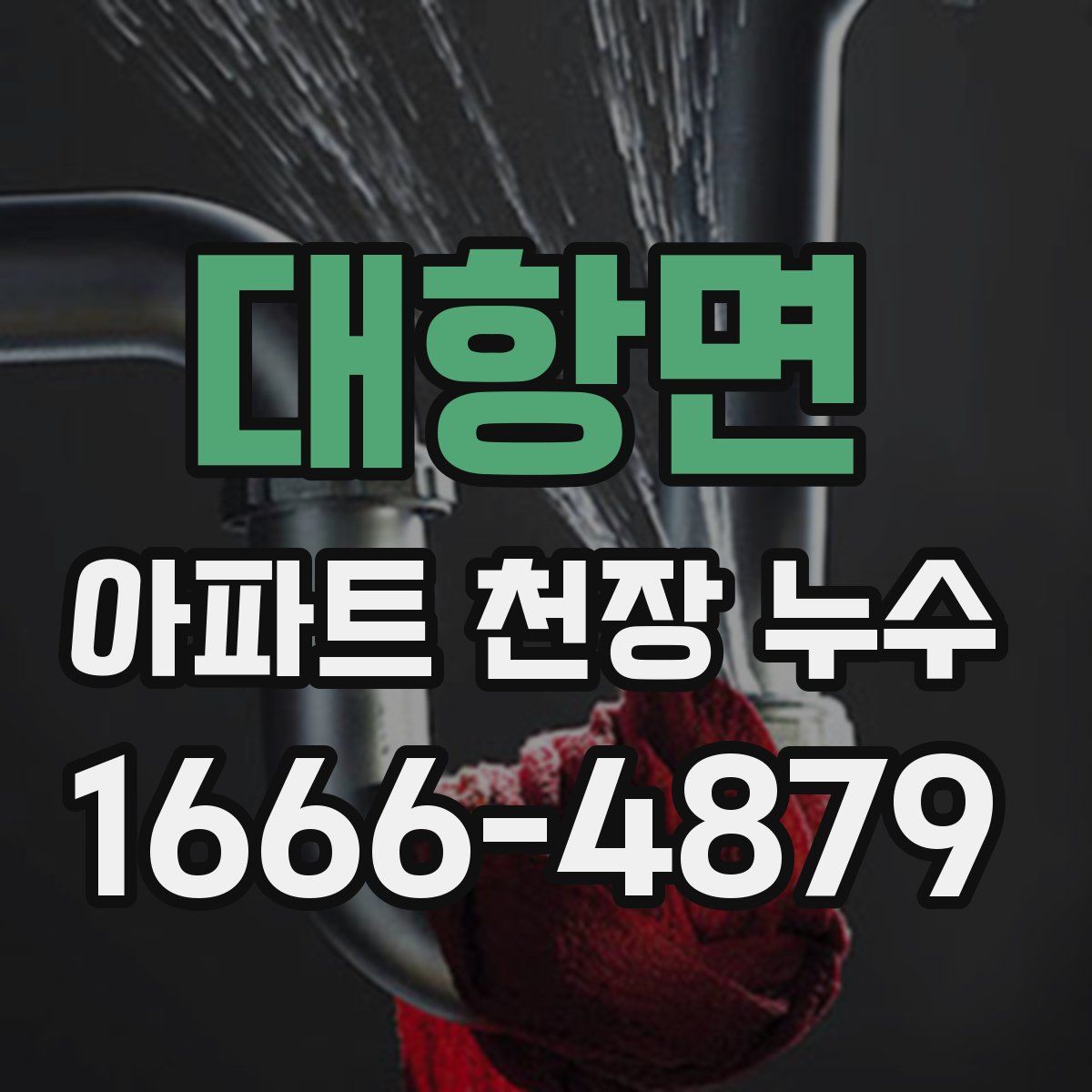 대항면 아파트 천장 누수