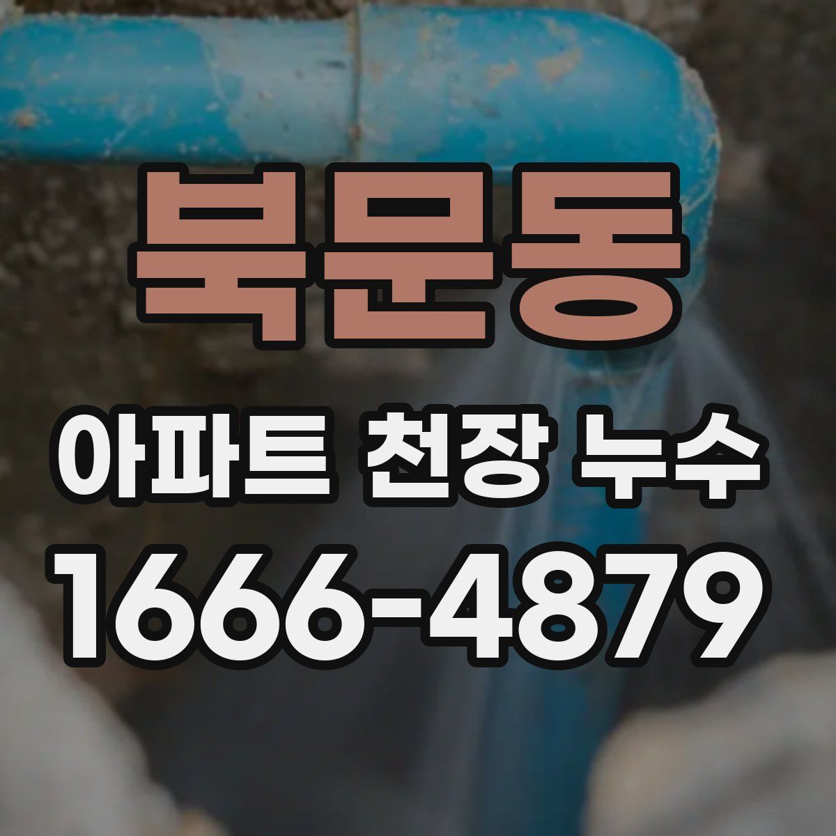 북문동 아파트 천장 누수