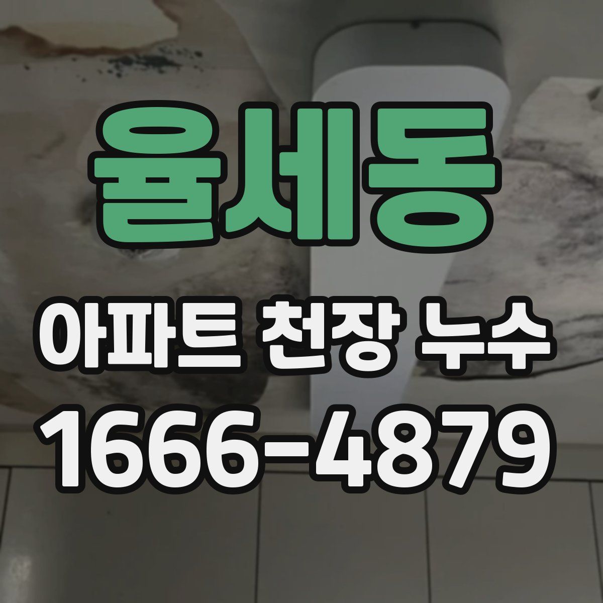 율세동 아파트 천장 누수
