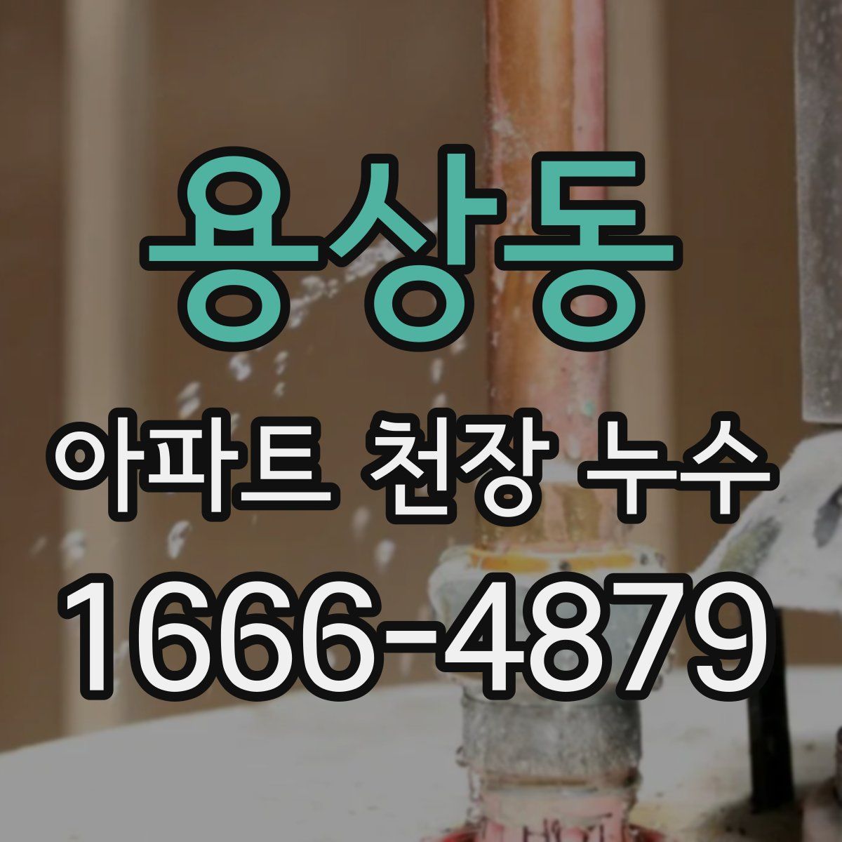 용상동 아파트 천장 누수