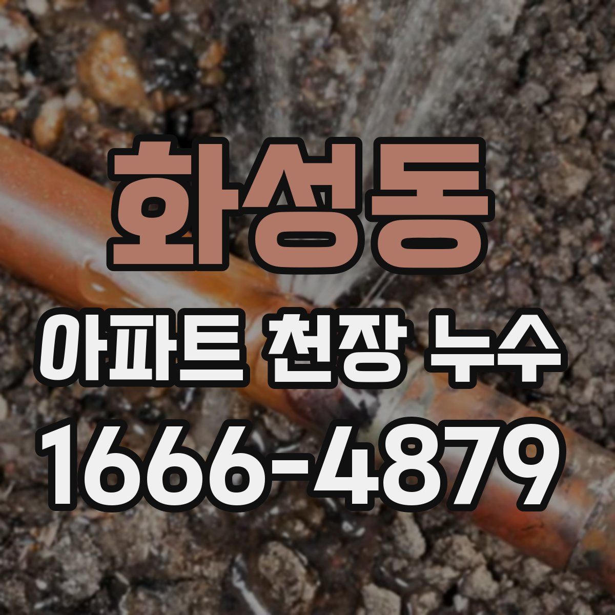 화성동 아파트 천장 누수