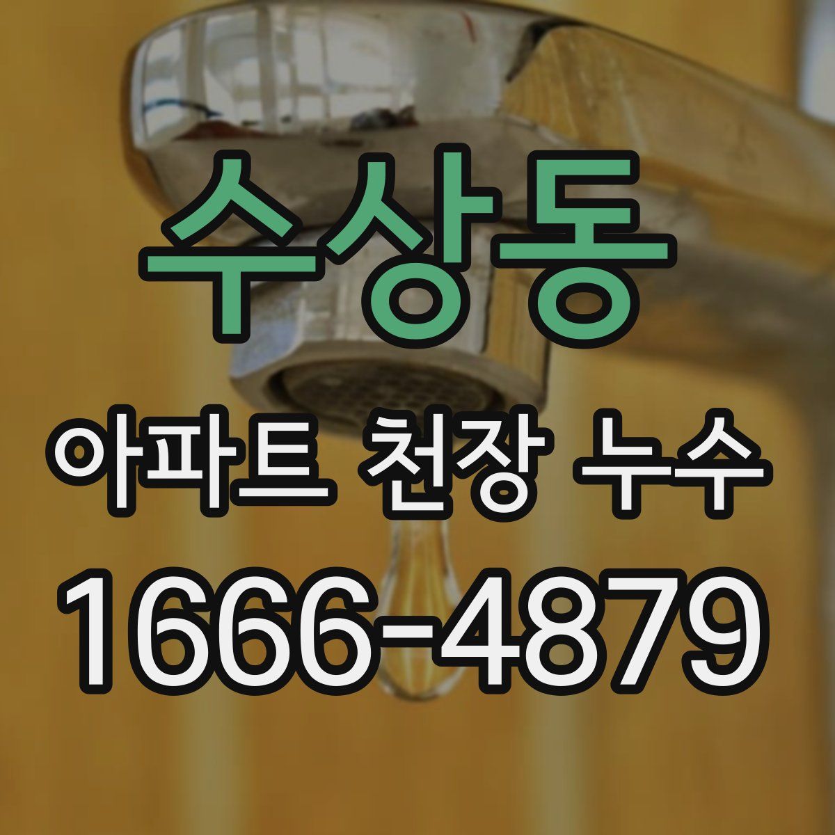 수상동 아파트 천장 누수