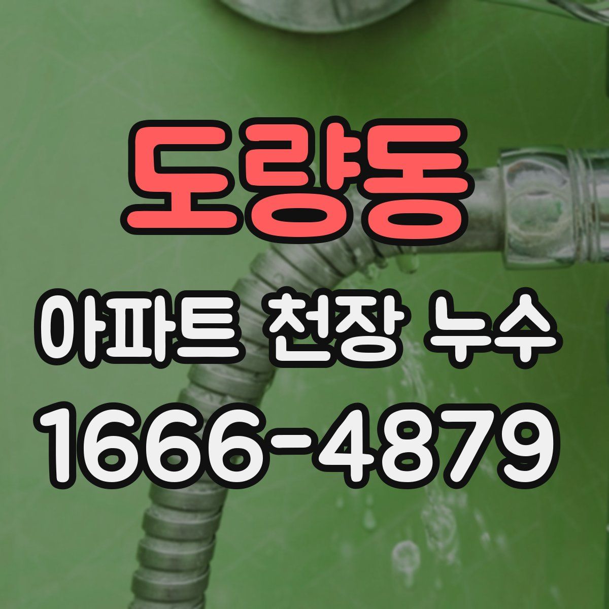 도량동 아파트 천장 누수