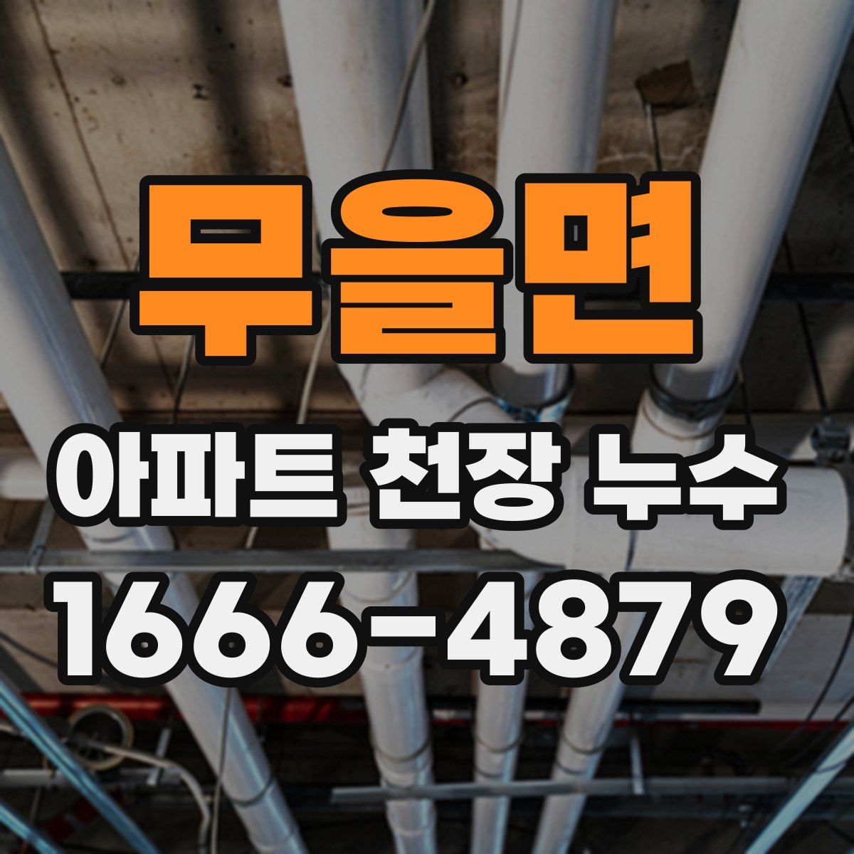 무을면 아파트 천장 누수