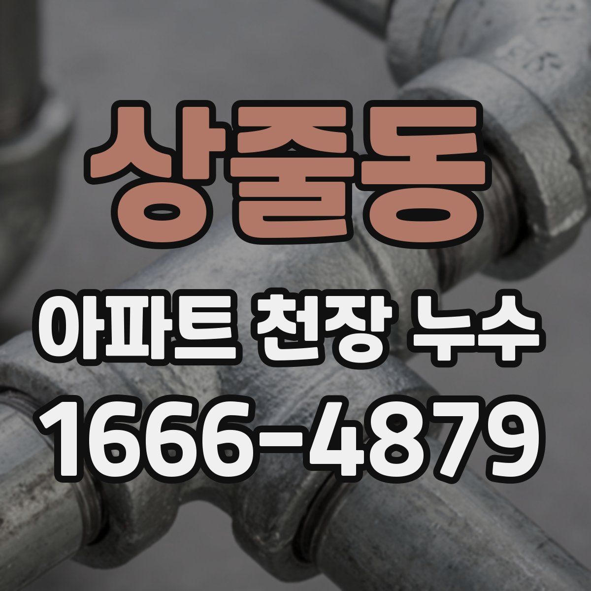 상줄동 아파트 천장 누수