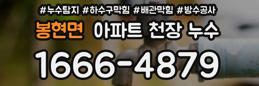 봉현면 아파트 천장 누수