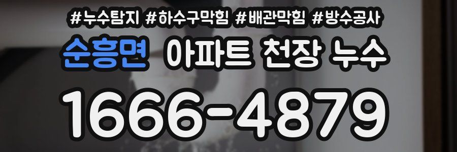 순흥면 아파트 천장 누수